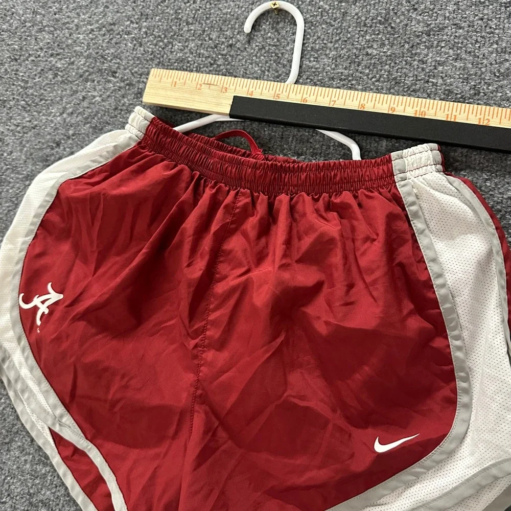 Nike Shorts Womens Size S Red Alabama Crimson Tide Dri-Fit Running Athletic Mesh
